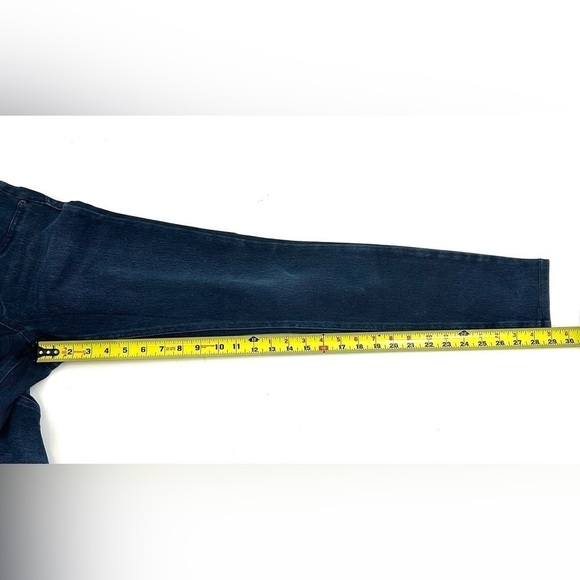SPANX Jeanish High Rise Leggings Jeans Stretch Denim Pants Blue Slimming Size XS - Picture 8 of 10